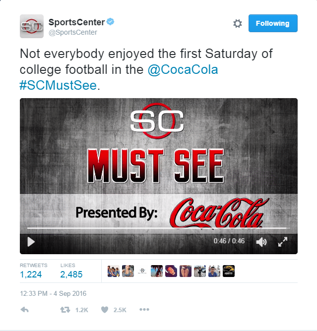 ESPN & Coca-Cola – #SCMustSee